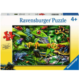 RAVENSBURGER USA AMAZING AMPHIBIANS 35 PC PUZZLE*