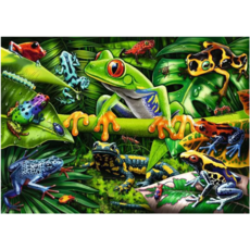 RAVENSBURGER USA AMAZING AMPHIBIANS 35 PC PUZZLE*