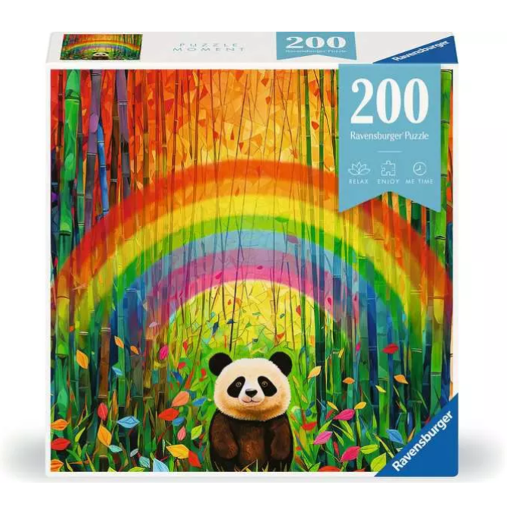 RAVENSBURGER USA 200 PC PUZZLE MOMENT BAMBOO PANDA