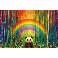 RAVENSBURGER USA 200 PC PUZZLE MOMENT BAMBOO PANDA