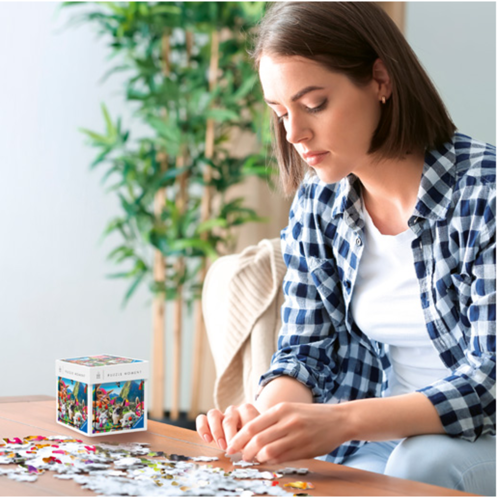 RAVENSBURGER USA 200 PC PUZZLE MOMENT BAMBOO PANDA