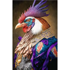 RAVENSBURGER USA 200 PC PUZZLE MOMENT ROOSTER GENERAL