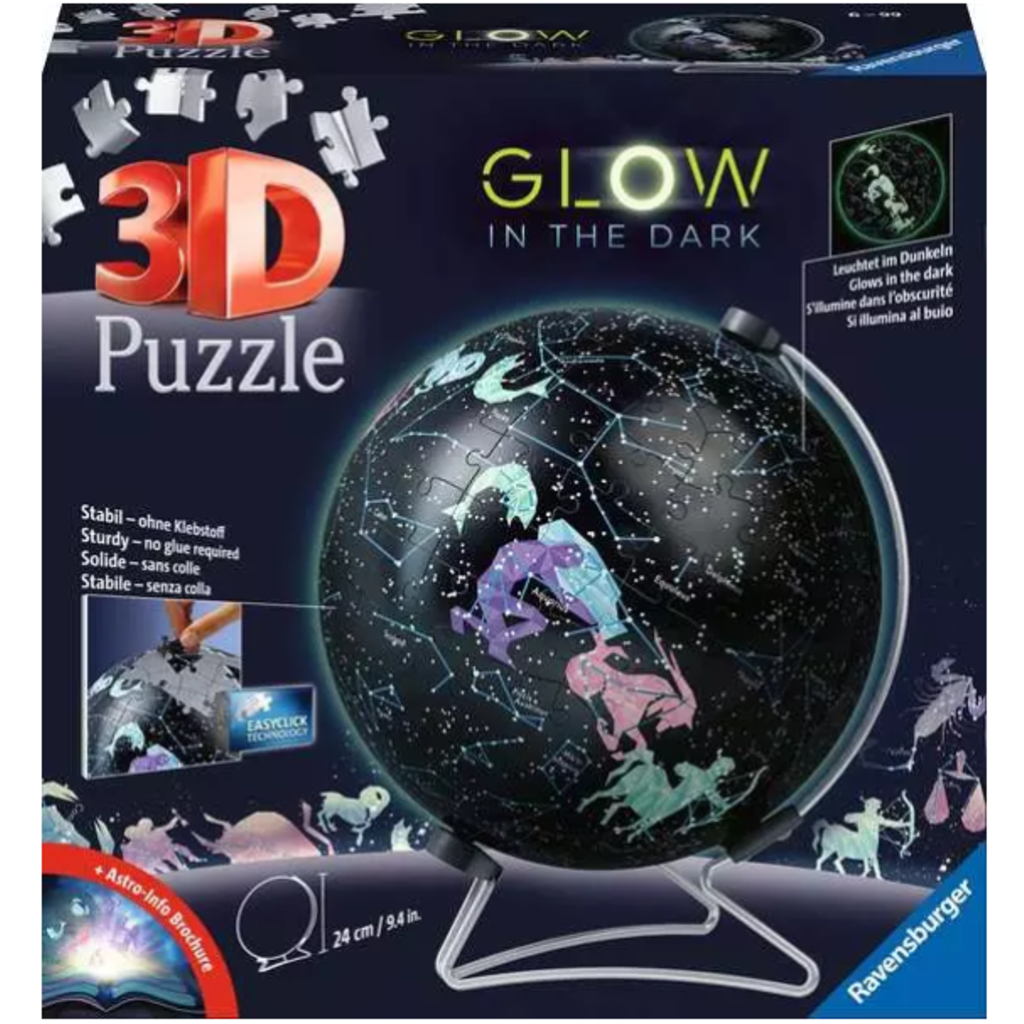 RAVENSBURGER USA STAR GLOBE 3D PUZZLE