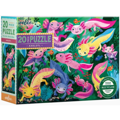 EEBOO AXOLOTL 20 PC PUZZLE