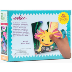 EEBOO AXOLOTL 20 PC PUZZLE