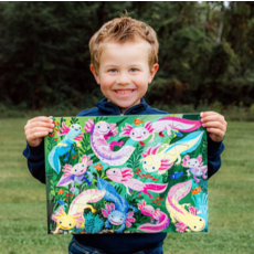 EEBOO AXOLOTL 20 PC PUZZLE