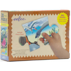 EEBOO DINOSAUR LAND 20 PC PUZZLE