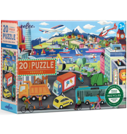EEBOO VEHICLES 20 PC PUZZLE