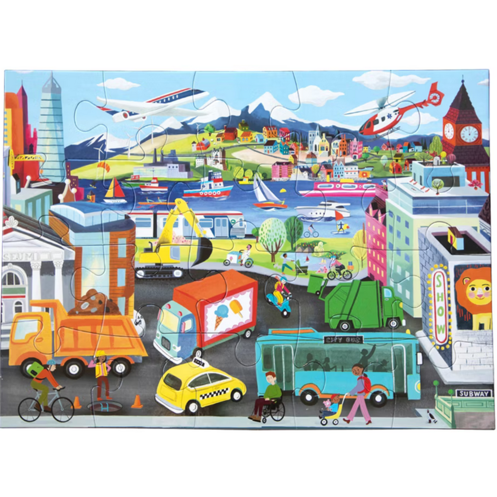 EEBOO VEHICLES 20 PC PUZZLE