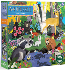 EEBOO WOODLAND 64 PC PUZZLE