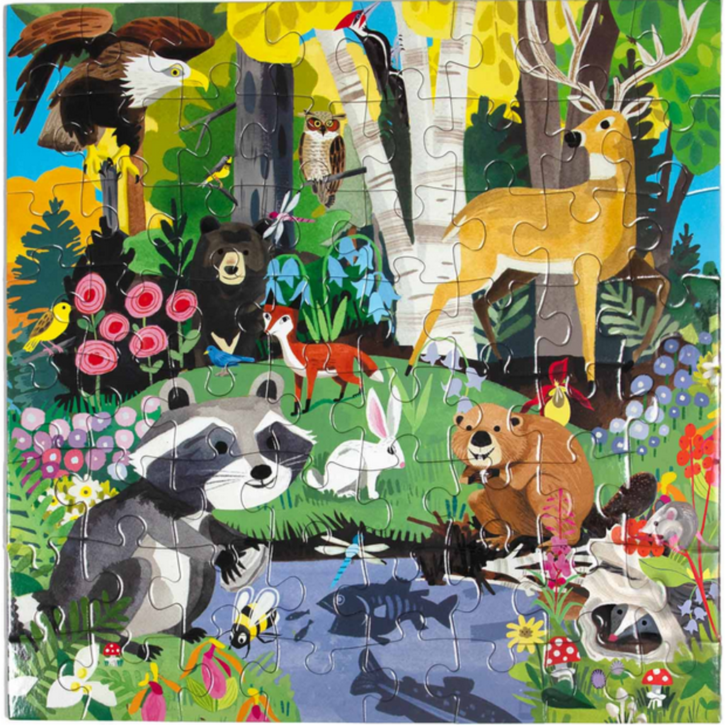 EEBOO WOODLAND 64 PC PUZZLE