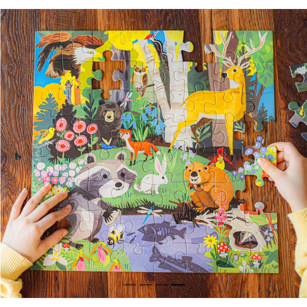 EEBOO WOODLAND 64 PC PUZZLE