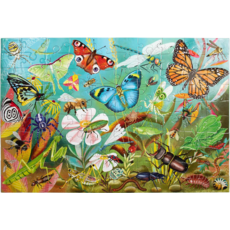 EEBOO LOVE OF BUGS 100 PC PUZZLE