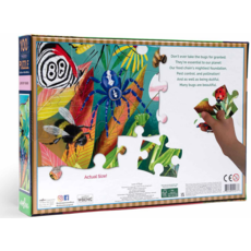 EEBOO LOVE OF BUGS 100 PC PUZZLE