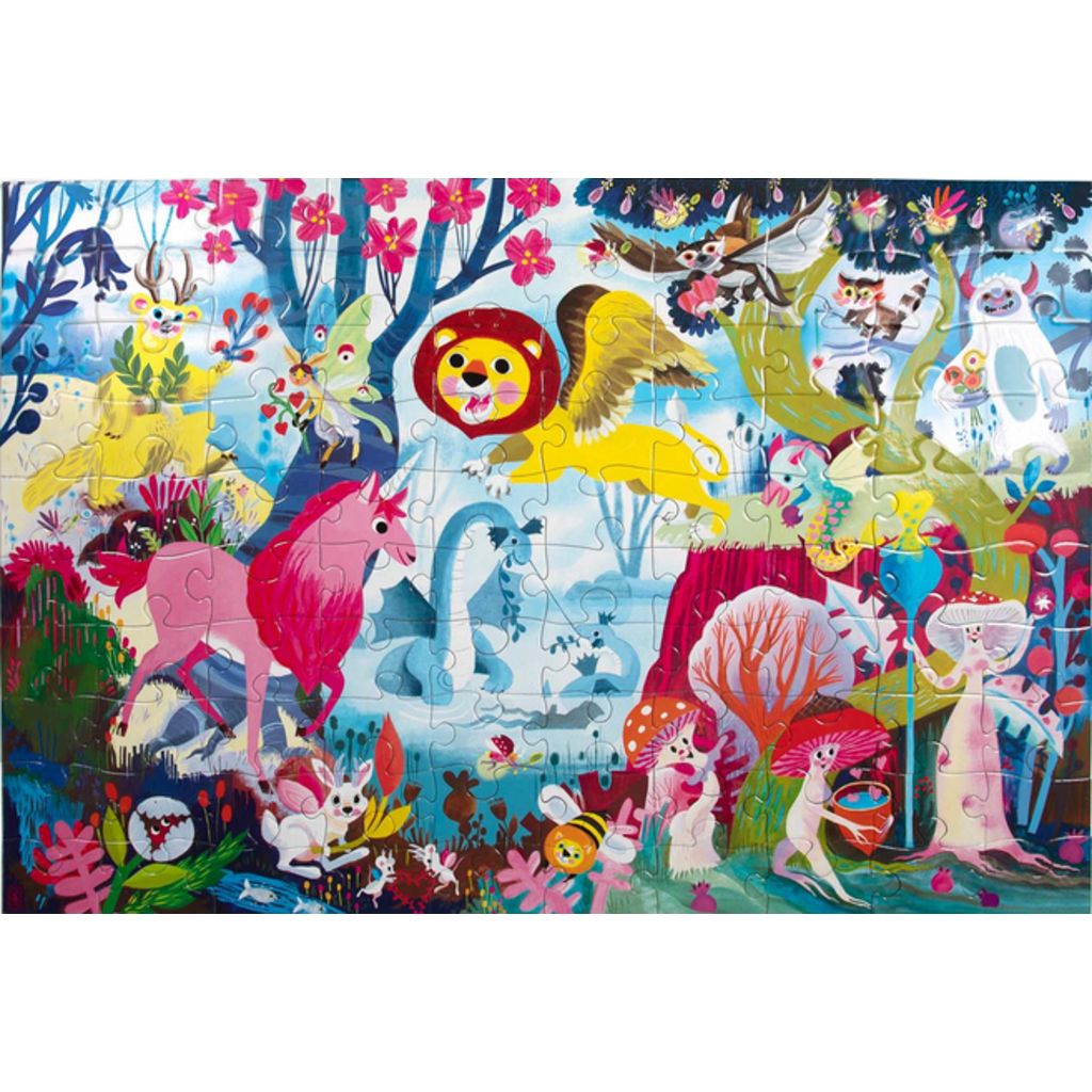 EEBOO MAGICAL CREATURES 100 PC PUZZLE