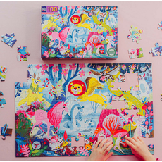 EEBOO MAGICAL CREATURES 100 PC PUZZLE