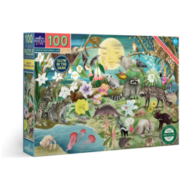 EEBOO LOVE OF NOCTURNAL LIFE 100 PC PUZZLE