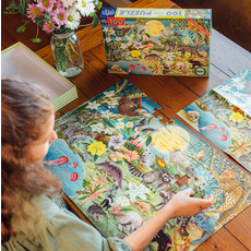 EEBOO LOVE OF NOCTURNAL LIFE 100 PC PUZZLE