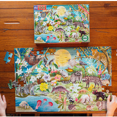 EEBOO LOVE OF NOCTURNAL LIFE 100 PC PUZZLE