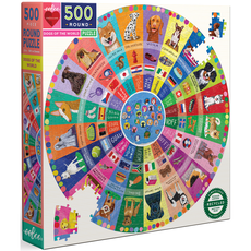 EEBOO DOGS OF THE WORLD 500 PC PUZZLE
