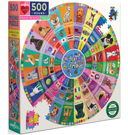 EEBOO DOGS OF THE WORLD 500 PC PUZZLE