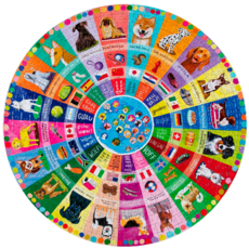 EEBOO DOGS OF THE WORLD 500 PC PUZZLE