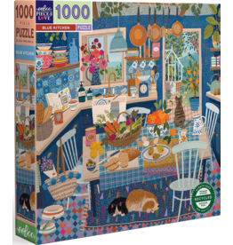 EEBOO BLUE KITCHEN 1000 PC PUZZLE