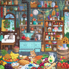 EEBOO ALCHEMIST'S KITCHEN 1000 PC PUZZLE