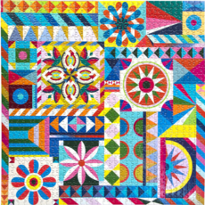 EEBOO SUNSHINE GARDEN 1000 PC PUZZLE