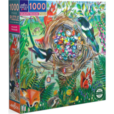 EEBOO WILDLIFE TREASURE 1000 PC PUZZLE