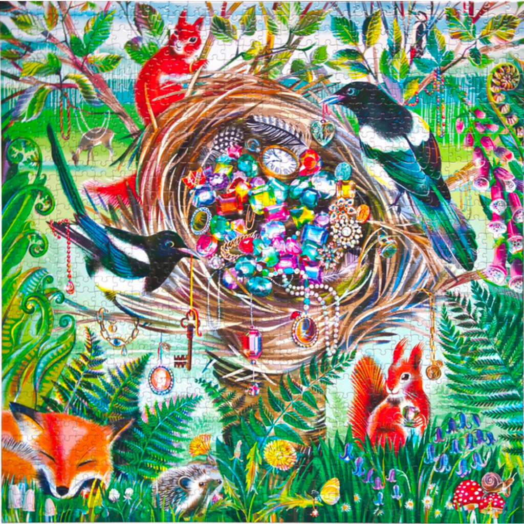 EEBOO WILDLIFE TREASURE 1000 PC PUZZLE