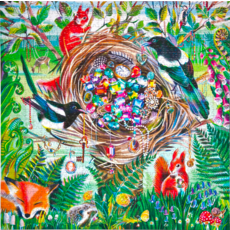 EEBOO WILDLIFE TREASURE 1000 PC PUZZLE