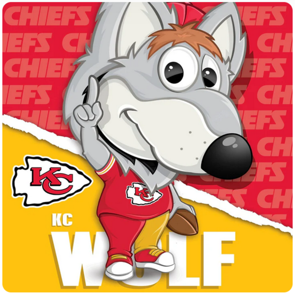 MASTER PIECES MASCOT 100 PC PUZZLE  KC WOLF*
