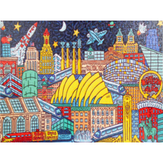 KANSAS CITY PUZZLE COMPANY HELLO KC! 500 PC PUZZLE