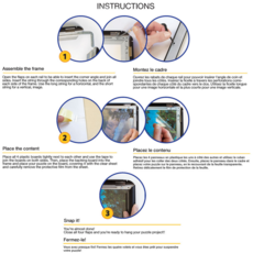 EUROGRAPHICS EASY FRONT-LOADING PUZZLE FRAME KIT