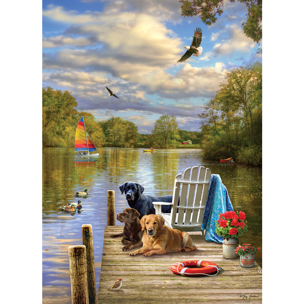 COBBLE HILL DOG DAY AFTERNOON 1000 PC PUZZLE