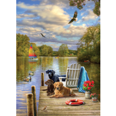 COBBLE HILL DOG DAY AFTERNOON 1000 PC PUZZLE