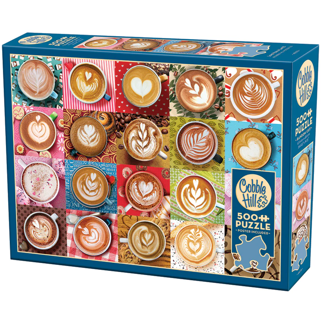 COBBLE HILL LOVE YOU A LATTE 500 PC PUZZLE