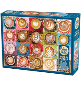COBBLE HILL LOVE YOU A LATTE 500 PC PUZZLE