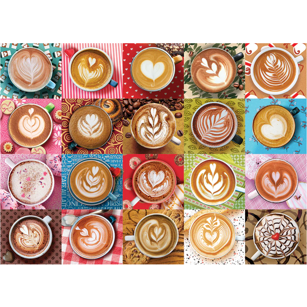 COBBLE HILL LOVE YOU A LATTE 500 PC PUZZLE