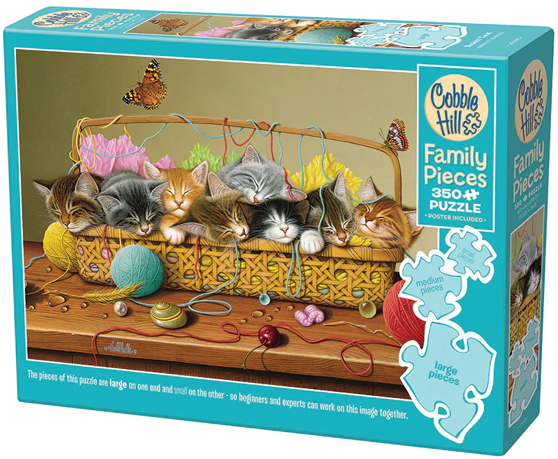 BASKET CASE FAMILY PIECES 350 PC PUZZLE