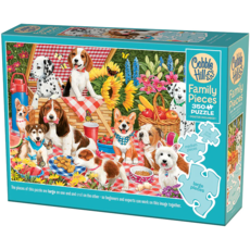 COBBLE HILL PICNIC PARTY FAMILY PIECES 350 PC PUZZLE