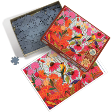 COBBLE HILL SPRINGTIME GOLDFINCHES 275 PC PUZZLE