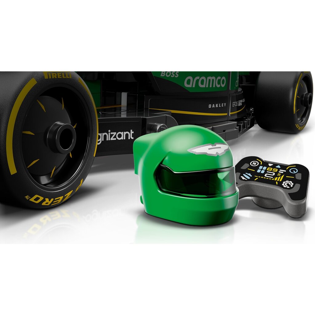 LEGO ASTON MARTIN ARAMCO F1 AMR24 RACE CAR