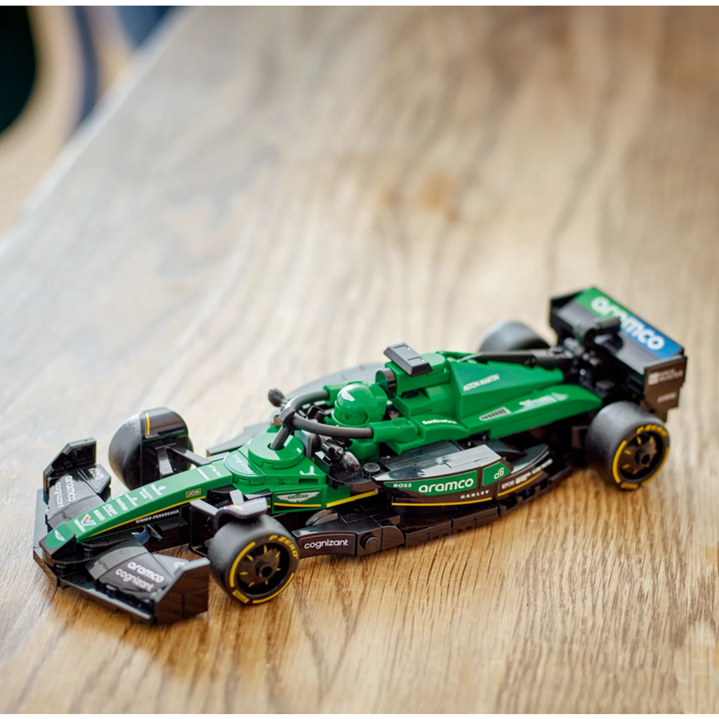 LEGO ASTON MARTIN ARAMCO F1 AMR24 RACE CAR