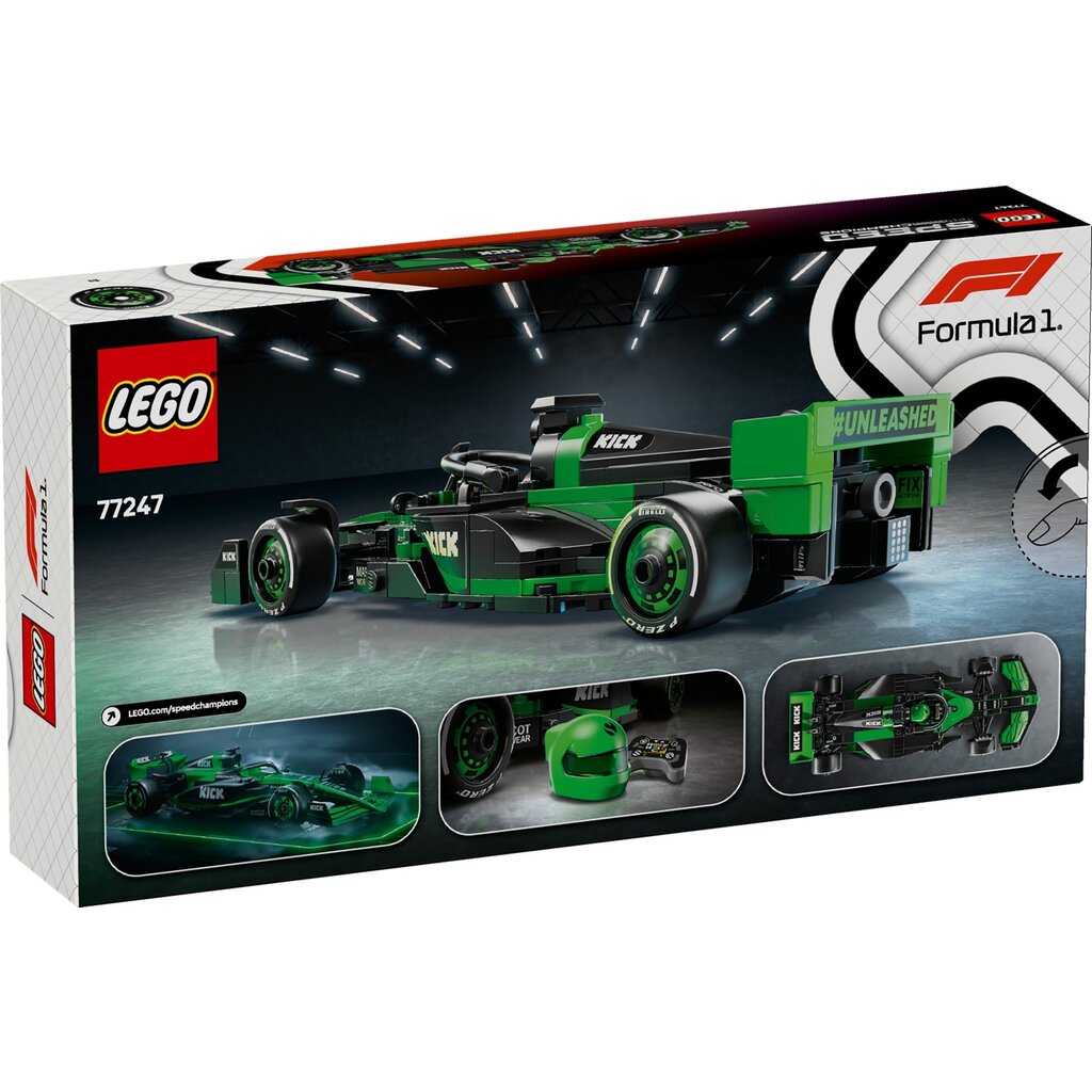 LEGO KICK SAUBER F1 TEAM C44 RACE CAR