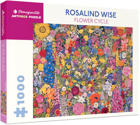 FLOWER CYCLE 1000 PC PUZZLE*