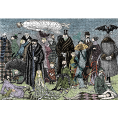 POMEGRANATE EDWARD GOREY 1000 PC PUZZLE