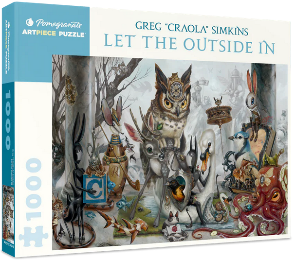 GREG SIMKINS LET THE OUTSIDE IN 1000 PC PUZZLE