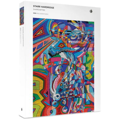 POMEGRANATE STARR HARDRIDGE SHAPESHIFTER 1000 PC PUZZLE